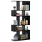 Gymax 5 Cubes Ladder Shelf Freestanding Corner Bookshelf Display Rack Bookcase